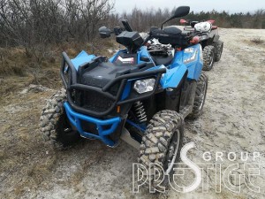 Polaris Scrambler 850 / 1000 Zderzak Bumper Przedni Czarny (1)