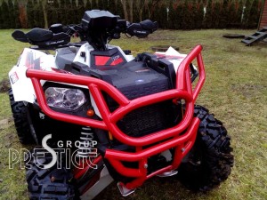 Polaris Scrambler 850 / 1000 Zderzak Bumper Przedni Czerwony