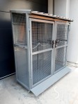 KLATKA BOX , SZAFA NA BUTLE Z GAZEM PROPAN BUTAN 33 KG 4 SZT 