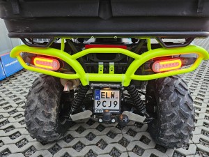 ZDERZAK BUMPER KAWASAKI KVF 750 Tylny 2012- 2024 Limonka