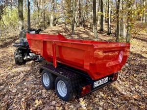 Przyczepka Wywrotka hydrauliczna do quada samochodu ciągnika 