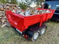 Przyczepka Wywrotka Hydrauliczna Skorupowa do  samochodu Ciągnika Rejestracja