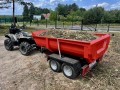 przyczepa budowlana, przyczepka samochodowa,  wywrotka hydrauliczna , uniwersalna przyczepa , przyczepka komunalna, leśna,  construction trailer, car trailer, hydraulic dump truck , universal trailer , municipal trailer,