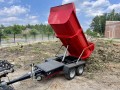 Przyczepka z wywrotem, hydrauliczny wywrot