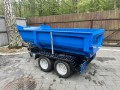 przyczepa budowlana, przyczepka samochodowa,  wywrotka hydrauliczna , uniwersalna przyczepa , przyczepka komunalna, leśna,  construction trailer, car trailer, hydraulic dump truck , universal trailer , municipal trailer,