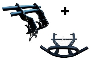ZESTAW BUMPERÓW DO CAN AM RENEGADE  1000 G2 CZARNY