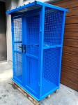 Klatka box na butle gazu technicznego 8 butli z przegrodą