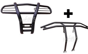 ZESTAW BUMPERÓW DO SUZUKI KINGQUAD 700 750 2007-2017 PRZEDNI + TYLNY  (1)